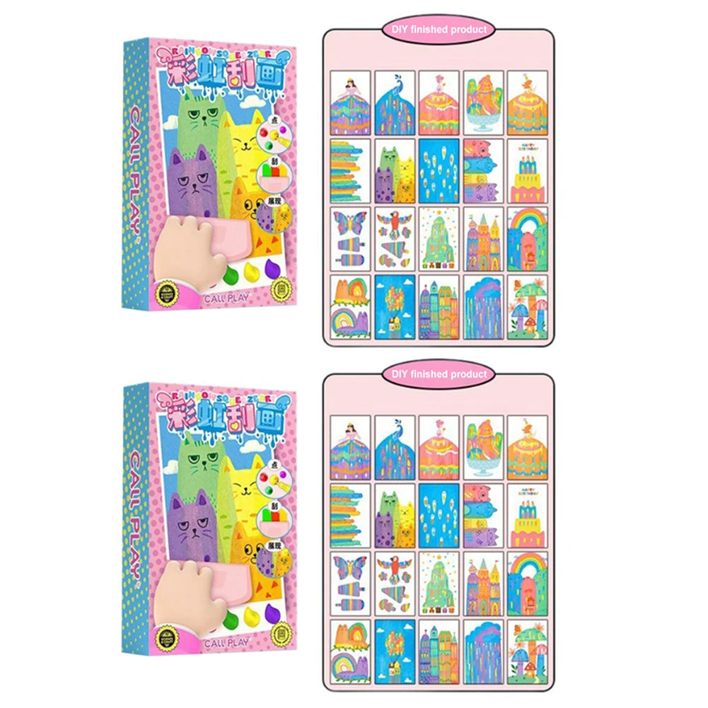 Squeegee Art Paint Kit