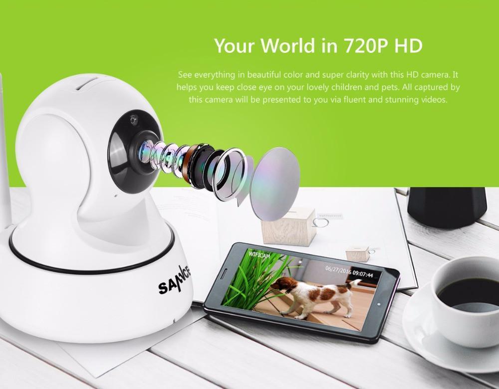 Smart 720P Wireless PT Security Camera