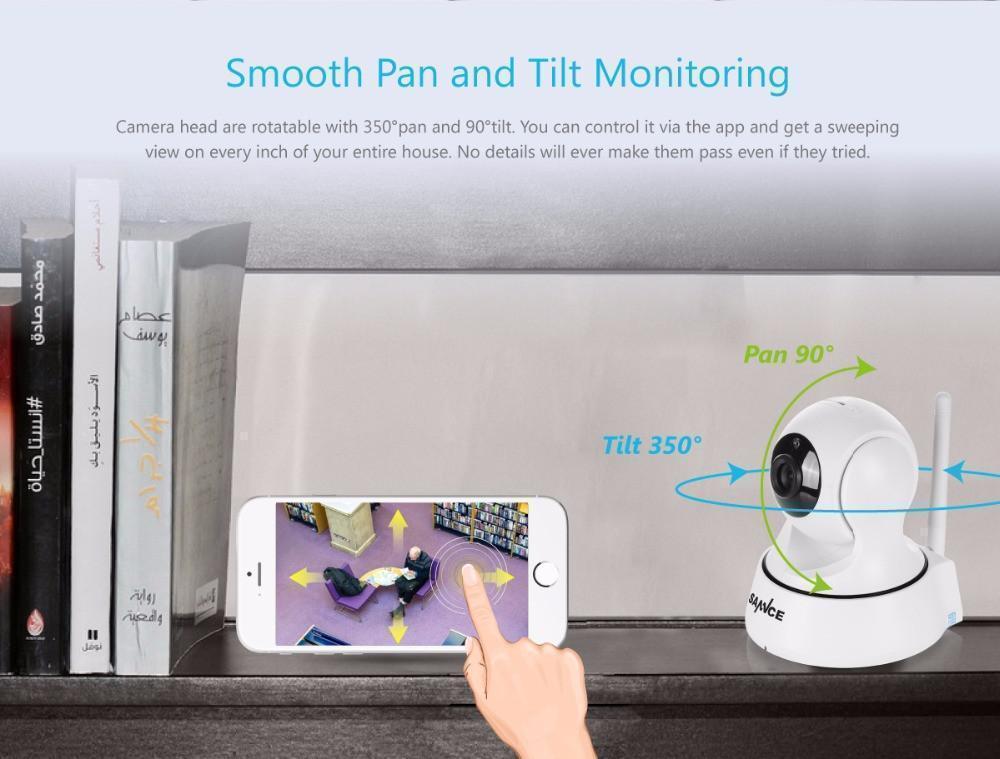 Smart 720P Wireless PT Security Camera