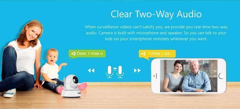 Smart 720P Wireless PT Security Camera