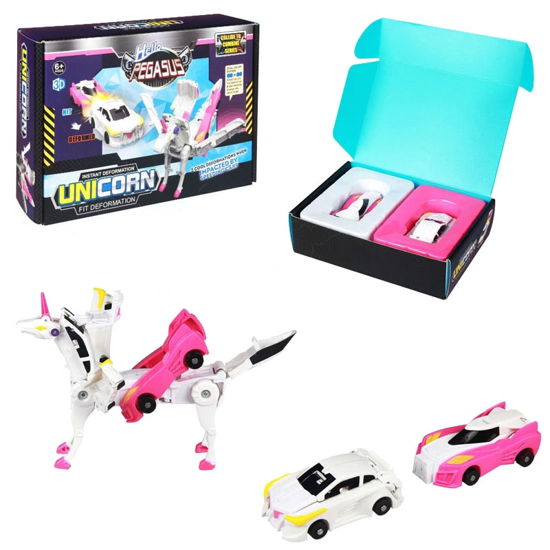 Unicorn Transforming Car Toy