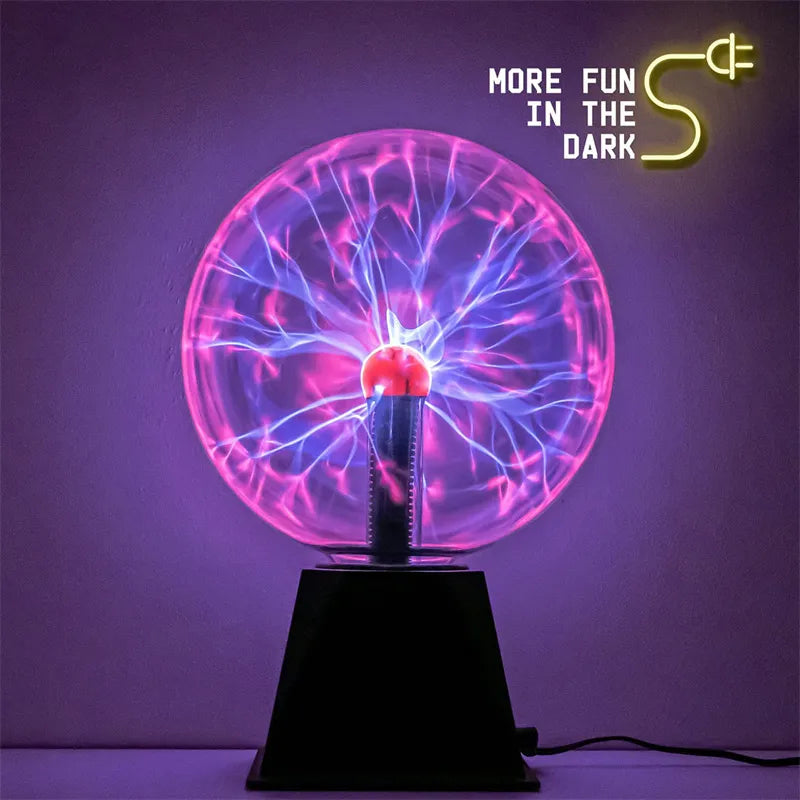 Touch Sensitive Magic Plasma Ball Lamp