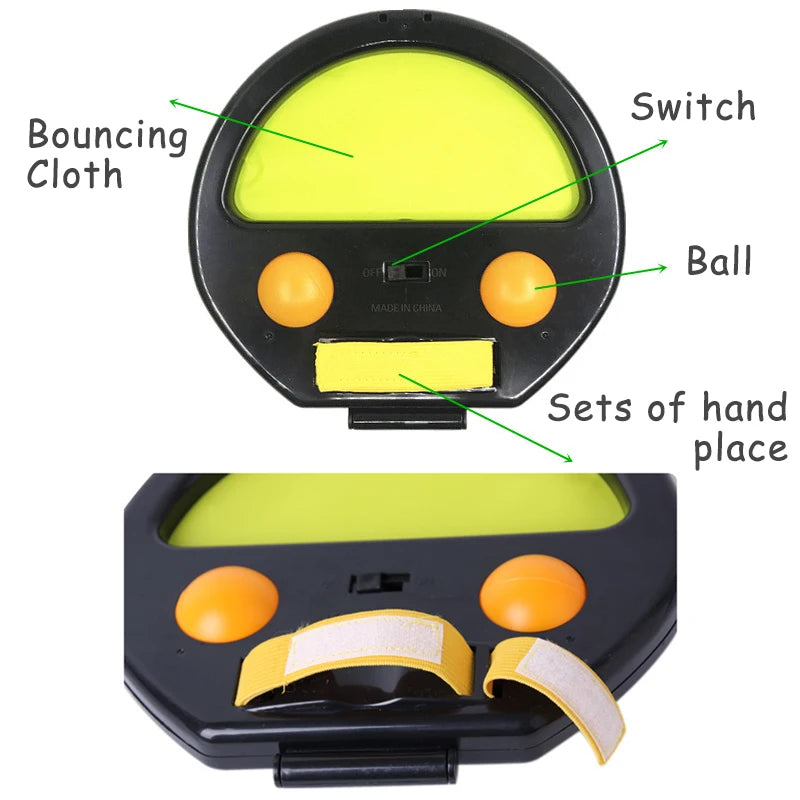 Racket Throw And Catch Ball Game