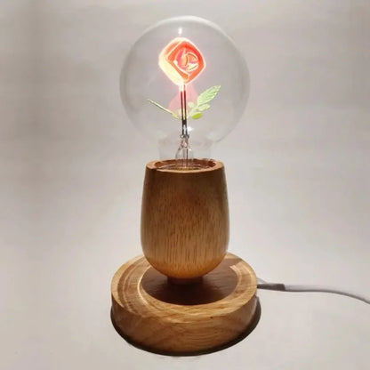 Vintage Art Light Bulb
