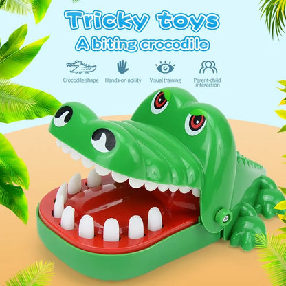 Alligator Biting Finger Dentist Game