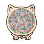 Cozy Cat Crowd Wooden Jigsaw Puzzle