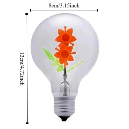 Vintage Art Light Bulb