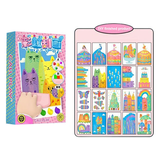 Squeegee Art Paint Kit