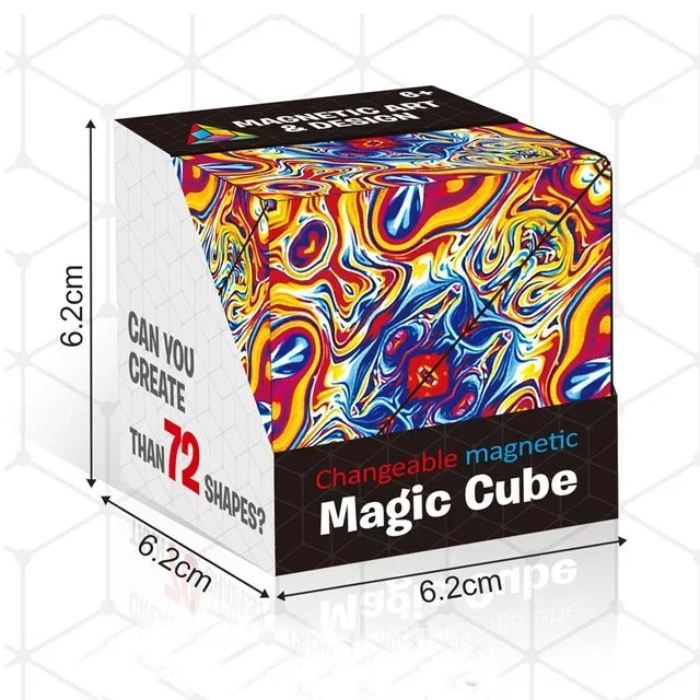 Geometric Changeable Magnetic Magic Cube