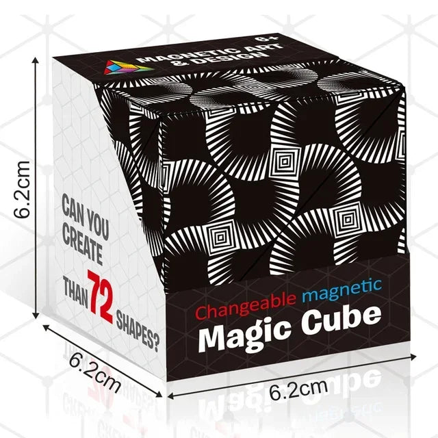 Geometric Changeable Magnetic Magic Cube