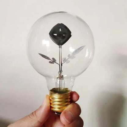 Vintage Art Light Bulb