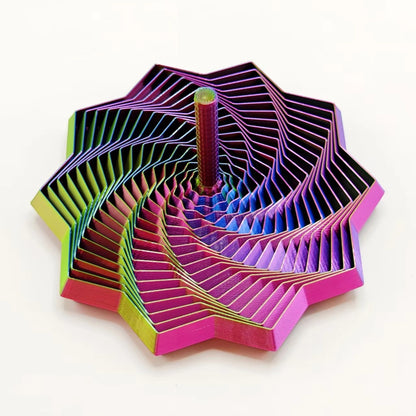 3D Printed Fidget Star with Handle