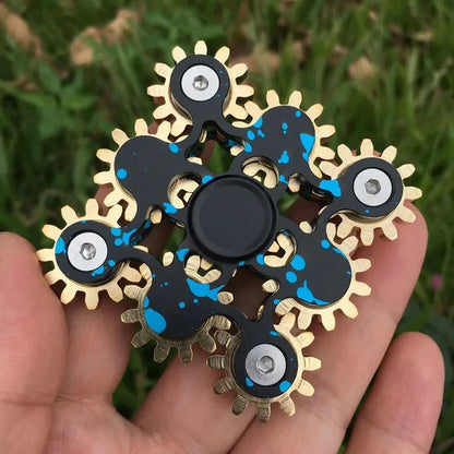 Nine Gears Metal Fidget Spinner
