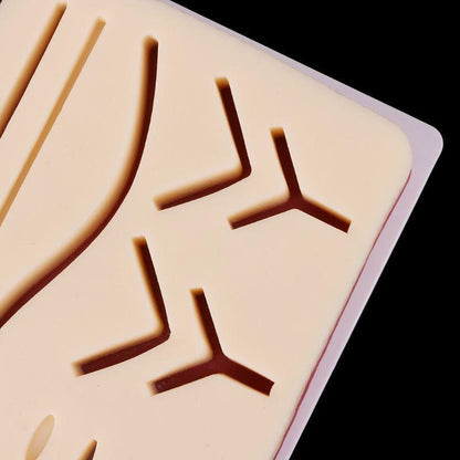 Silicone Human Skin Model Suture Practice Pad Surgical Training Practice Tool