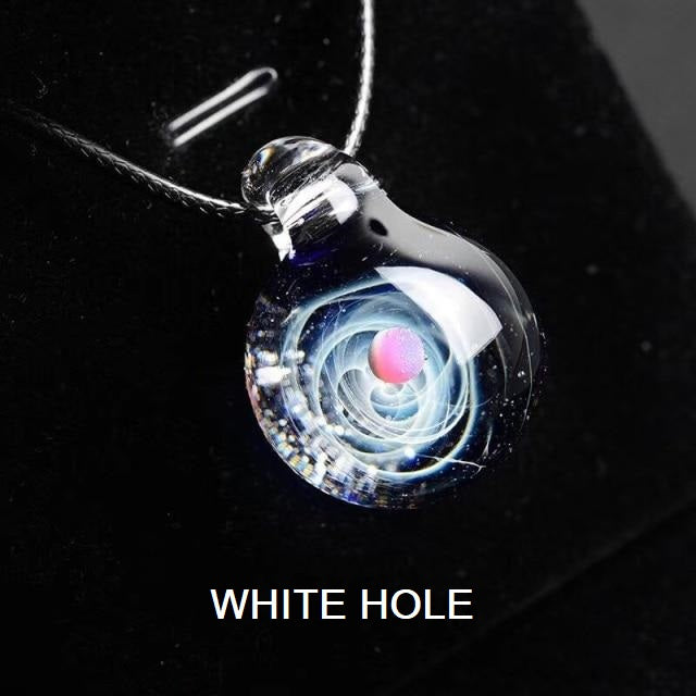 Cosmic Handmade Galaxy Glass Pendant (22 Designs)