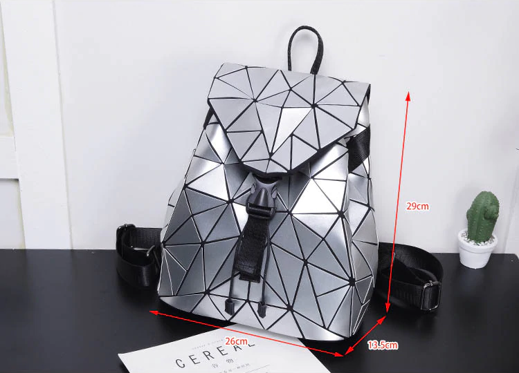 Geometric Luminous Backpack