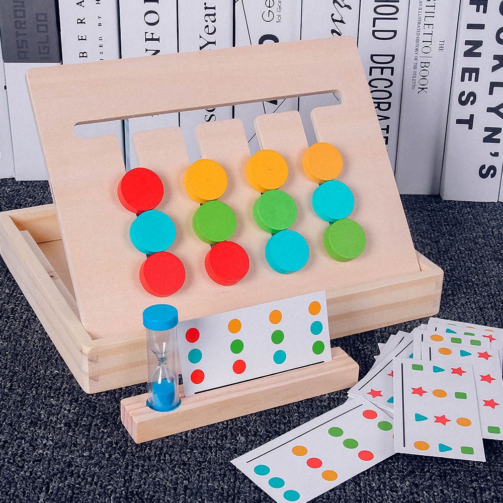 Montessori Color Matching Wooden Toy (Full Set)