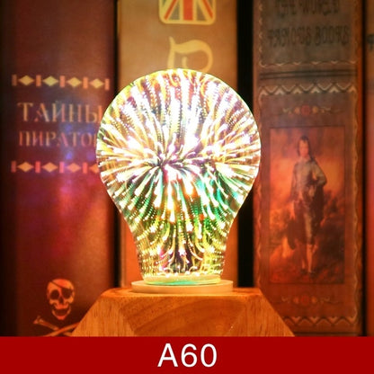 LED Fireworks 3D Bulb