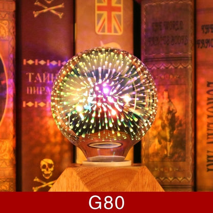 LED Fireworks 3D Bulb