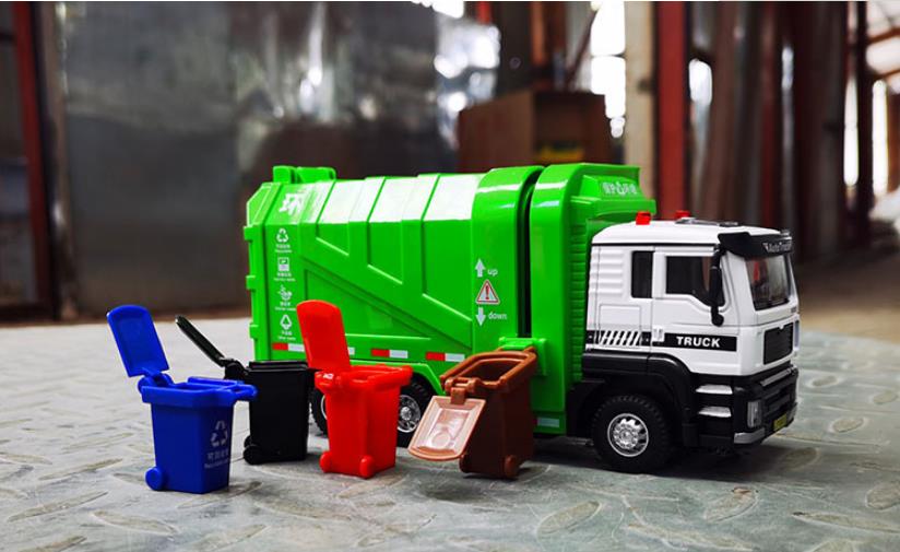 Garbage Truck Toy Model