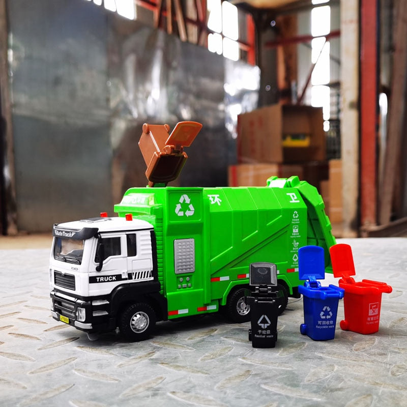 Garbage Truck Toy Model