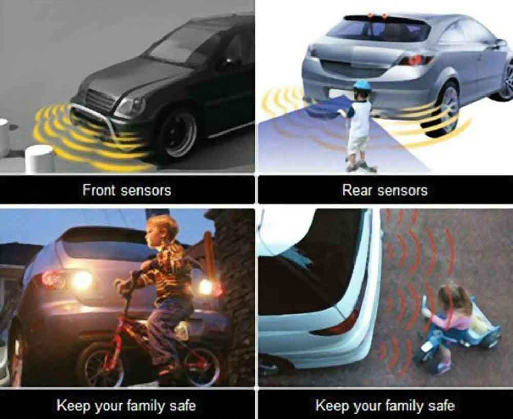 Reverse Assistance Car Parking Sensor Kit