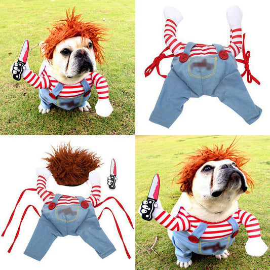 Deadly Doll Dog Halloween Costume