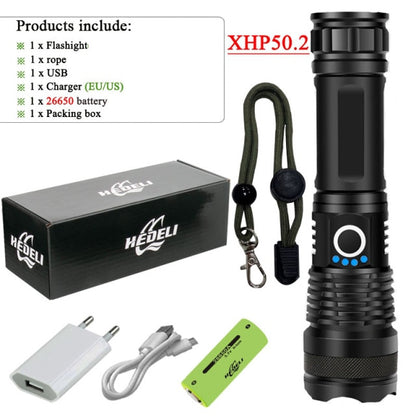 60000LM Most Powerful LED Flashlight