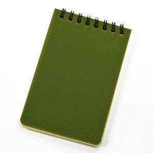 Set of 3 Green Waterproof Notepad