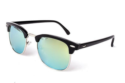 Half Metal Mirror Sunglasses 16 Colors