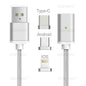 3in1 Magnetic Type-C Charging Cable for Android and iPhone