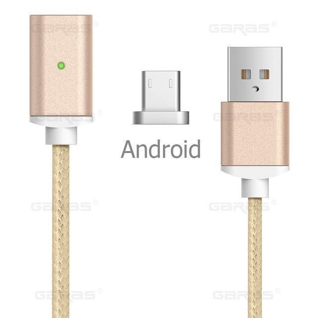 3in1 Magnetic Type-C Charging Cable for Android and iPhone