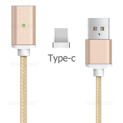 3in1 Magnetic Type-C Charging Cable for Android and iPhone