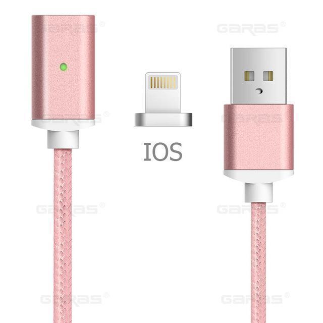 3in1 Magnetic Type-C Charging Cable for Android and iPhone