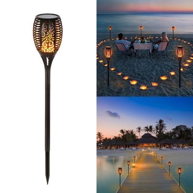 Solar Flame LED Lights