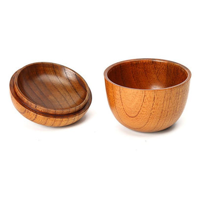 Creative Apple shape Wood Bowl