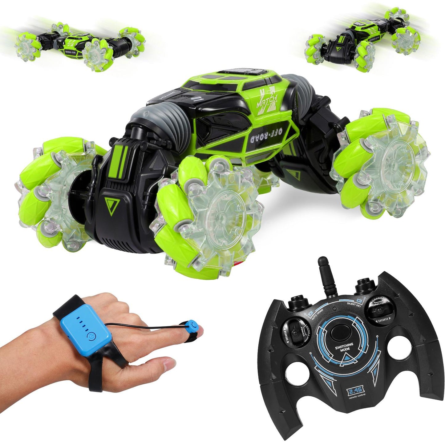 Gesture Control RC Stunt Car